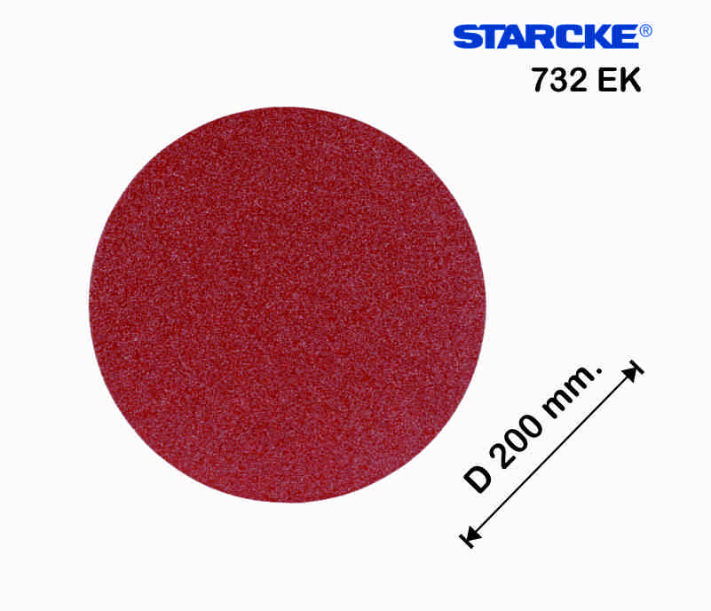 ტრიოს ზუმფარა Starcke 732 EK Ø 200 მმ ქაღალდზე