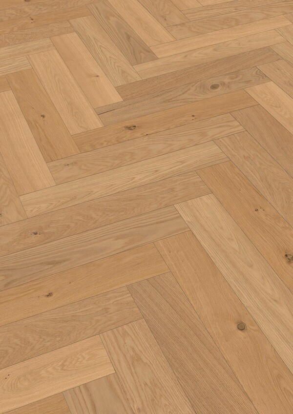 ოთხშრიანი პარკეტი ლინდურა მუხა ნატური HERRINGBONE