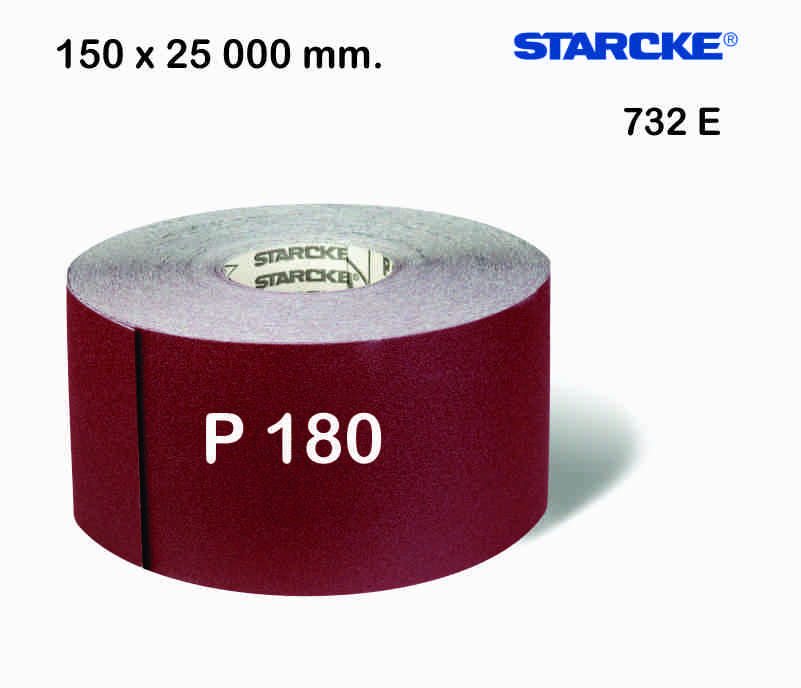 რულონის ზუმფარა Starcke 732 E  150 x 50.000 მმ.P180